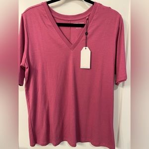 Universal Standard - Short Sleeve T-Short in Pink